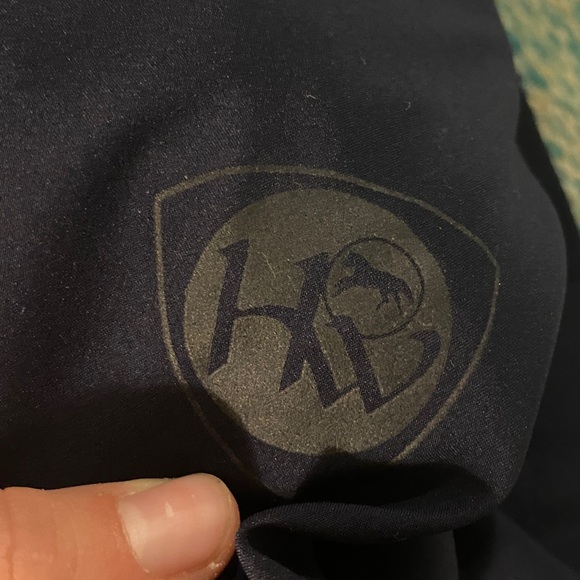 Horseware girls competition jacket navy and red - Picture 9 of 9